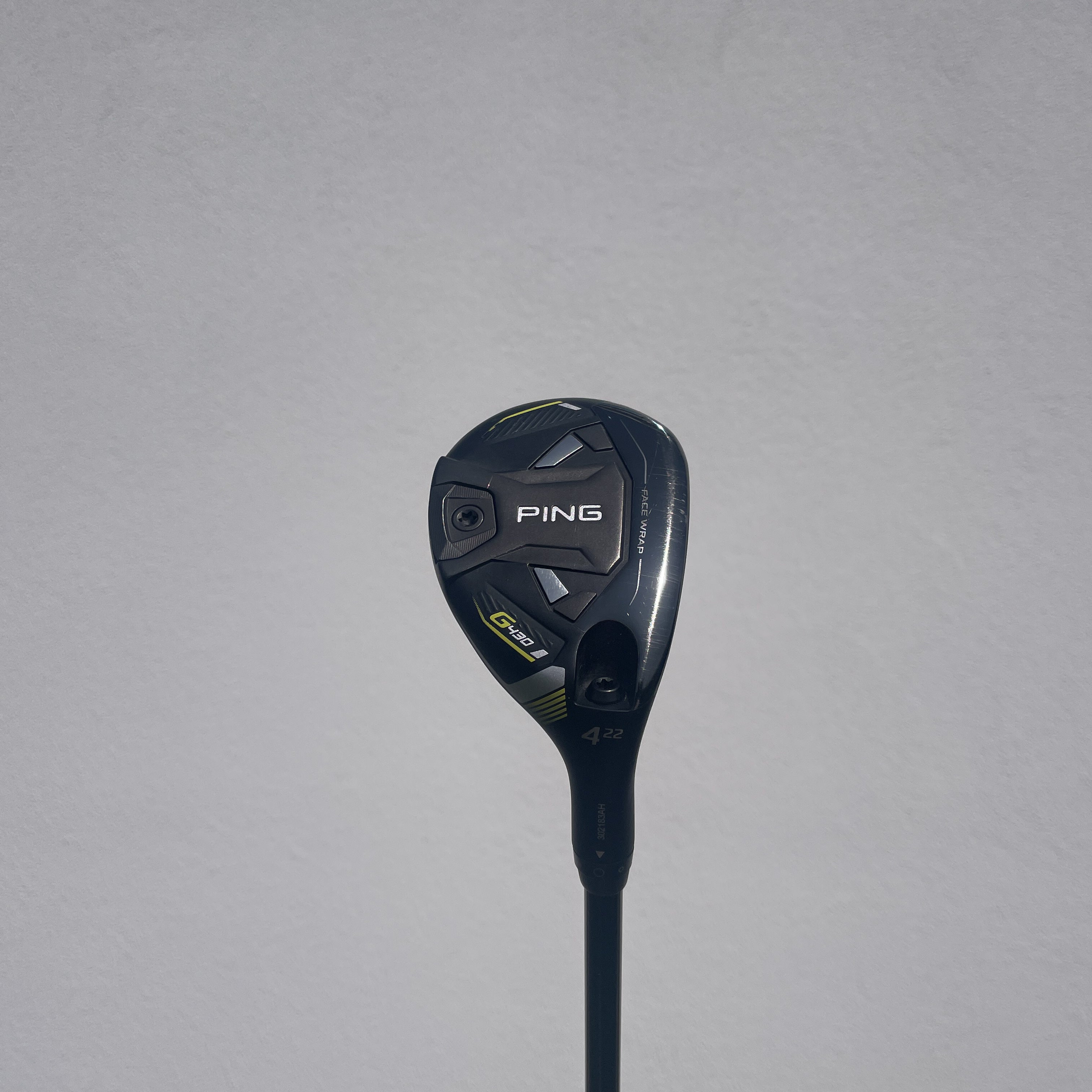 PING G430 Hybrid - 22° / Stiff / Kai'li White Hybrid 80g - Downswing